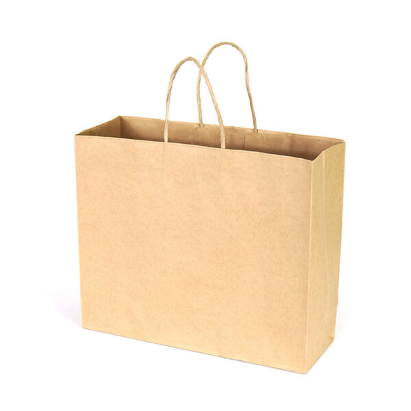 6公版通用橫式袋(服飾)-空白素面-赤牛皮紙袋-3